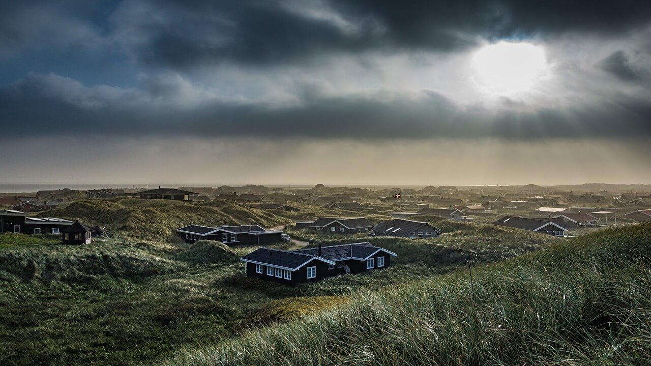 Ferienhaus in den Dünen direkt am Meer in Dänemark